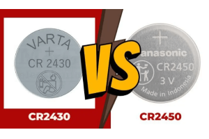 CR2430 לעומת CR2450 סוללה: גודל, מאפייני סוללה, יישומים