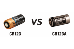 סוללות CR123 לעומת CR123A: מה עדיף?