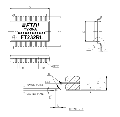 Package of FT232RL